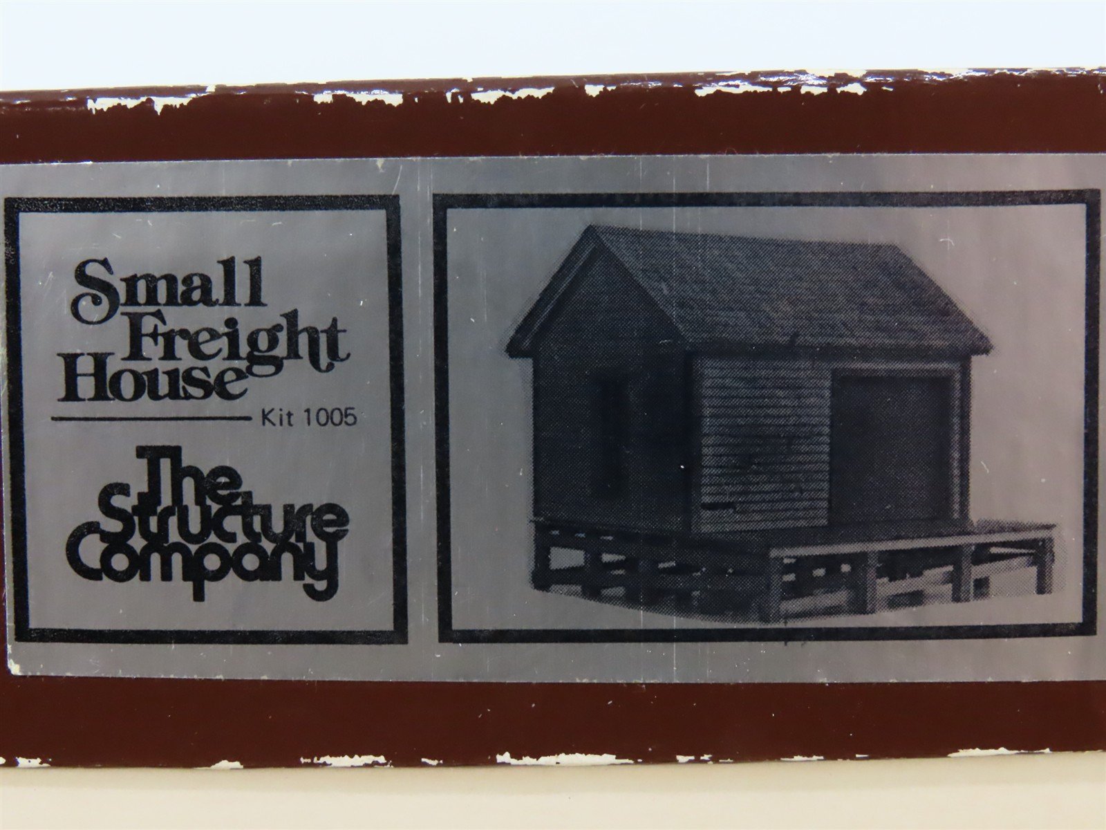 HO The Structure Company 1005 Small Freight House Building Craftsman Kit