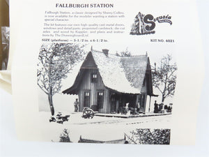 HO Scale Sequoia 4021 Fallburgh Station Building Craftsman Kit