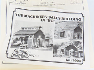HO Scale Chooch Enterprises 9003 Machinery Sales Building Craftsman Kit