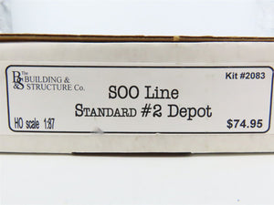 HO Scale Tomalco 2083 SOO Line Standard #2 Depot Building Craftsman Kit