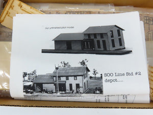 HO Scale Tomalco 2083 SOO Line Standard #2 Depot Building Craftsman Kit