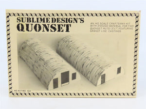 HO Sublime Designs's 104 Quonset Building Craftsman Kit