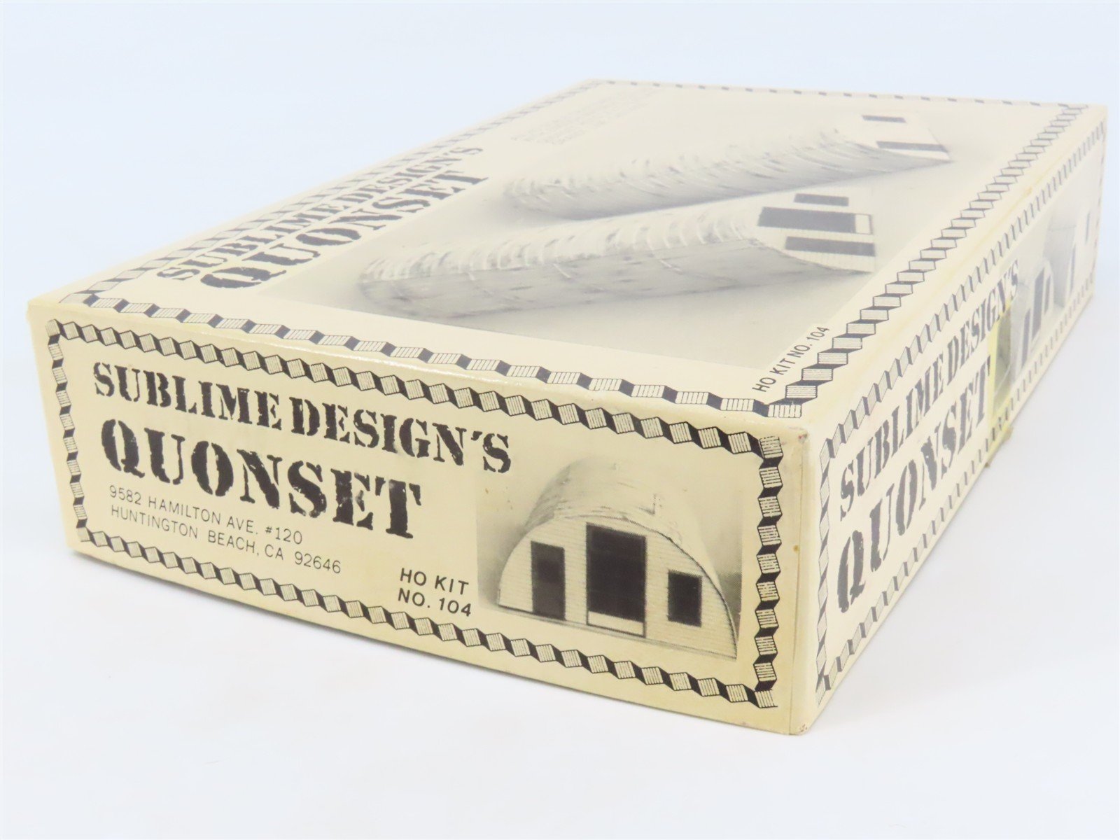 HO Sublime Designs's 104 Quonset Building Craftsman Kit