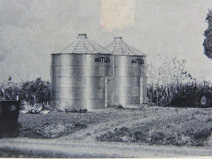 HO Scale Columbia Valley 8704 Grain Bins 2-Pack Building Craftsman Kit