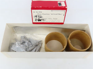 HO Scale Columbia Valley 8704 Grain Bins 2-Pack Building Craftsman Kit