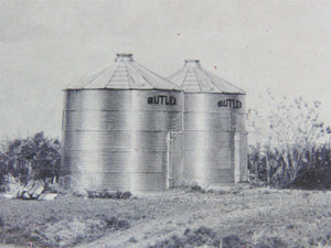 HO Scale Columbia Valley 8704 Grain Bins 2-Pack Building Craftsman Kit