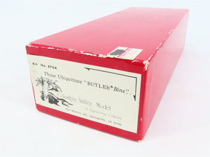 HO Scale Columbia Valley 8704 Grain Bins 2-Pack Building Craftsman Kit