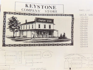 HO 1/87 Scale Keystone Craftsman Kit #HO-125 Keystone Company Store