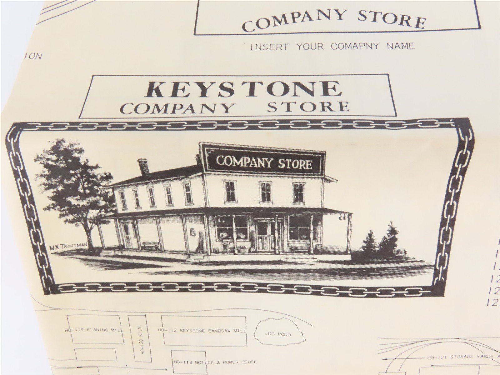 HO 1/87 Scale Keystone Craftsman Kit #HO-125 Keystone Company Store