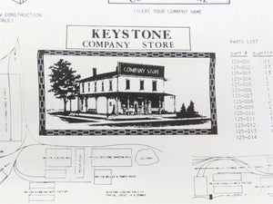 HO 1/87 Scale Keystone Craftsman Kit #HO-125 Keystone Company Store