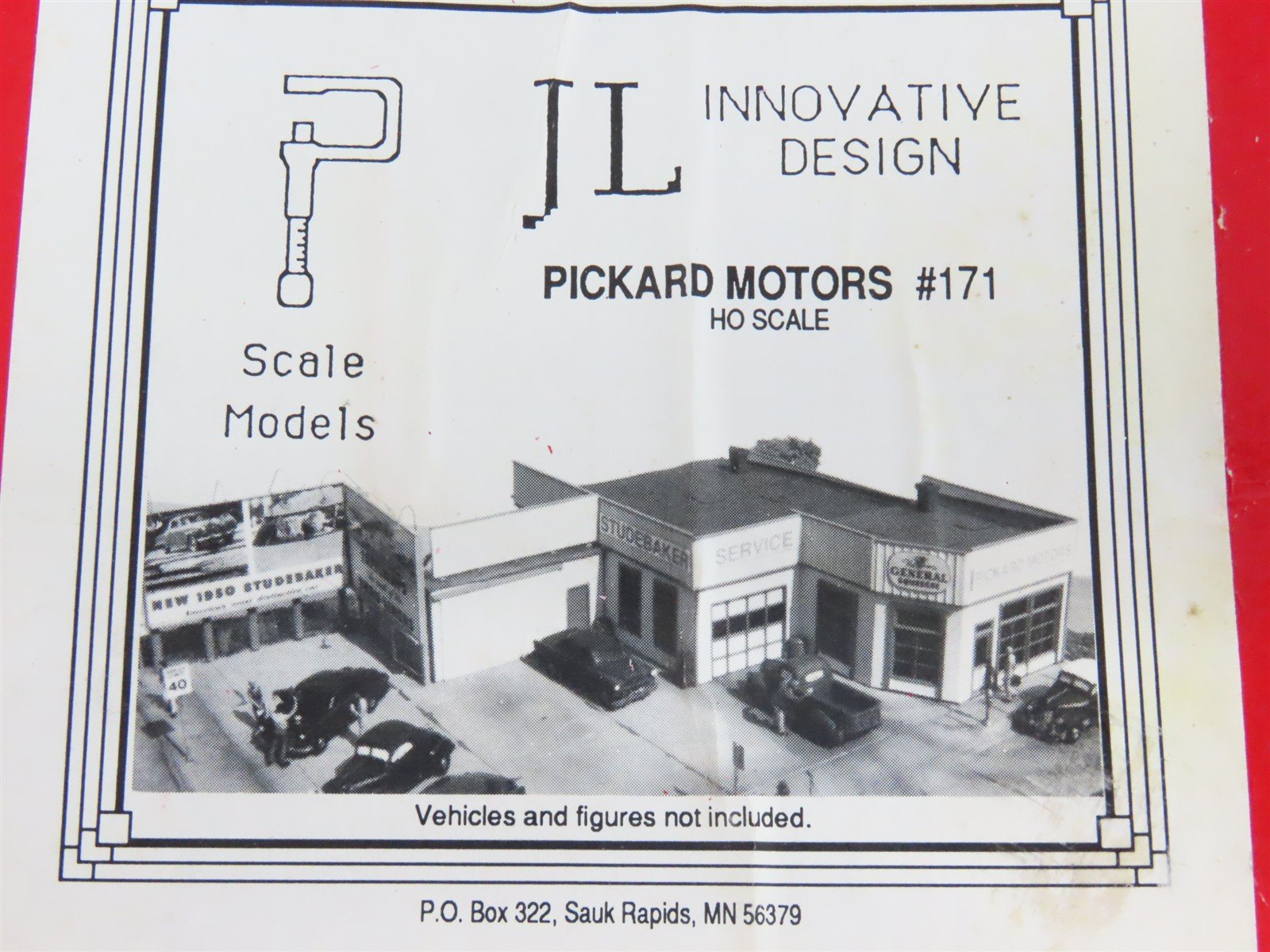 HO 1/87 Scale JL Innovative Design Craftsman Kit #171 Pickard Motors