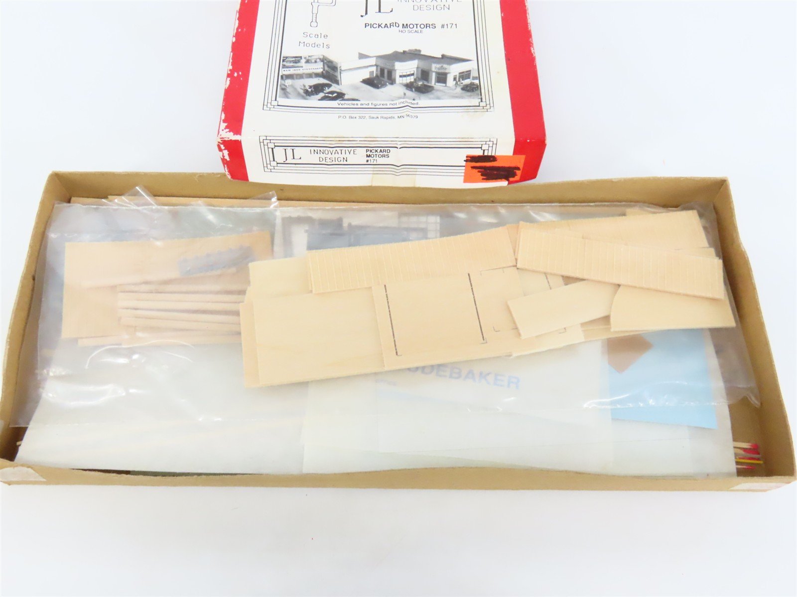 HO 1/87 Scale JL Innovative Design Craftsman Kit #171 Pickard Motors