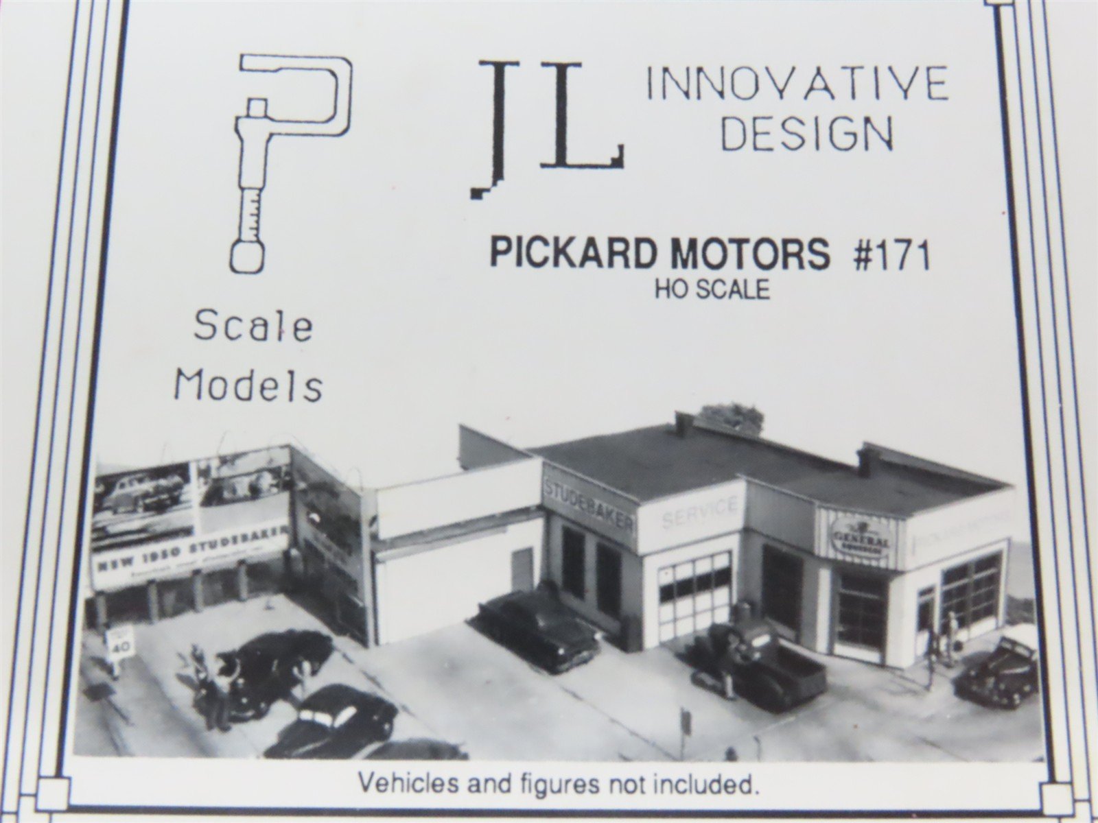 HO 1/87 Scale JL Innovative Design Craftsman Kit #171 Pickard Motors