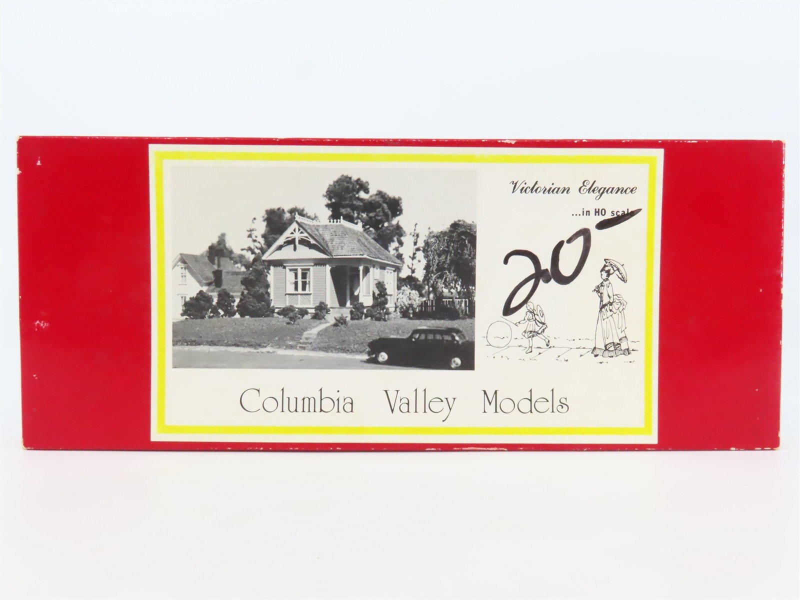 HO 1/87 Scale Columbia Valley Models Craftsman Kit #8703 Victorian Cottage