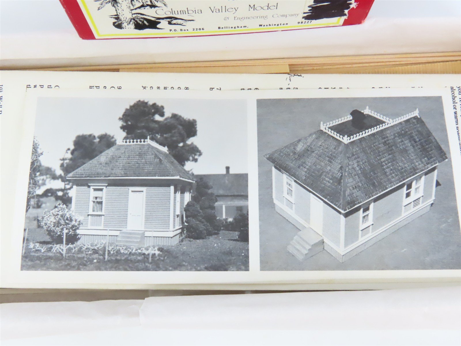 HO 1/87 Scale Columbia Valley Models Craftsman Kit #8703 Victorian Cottage