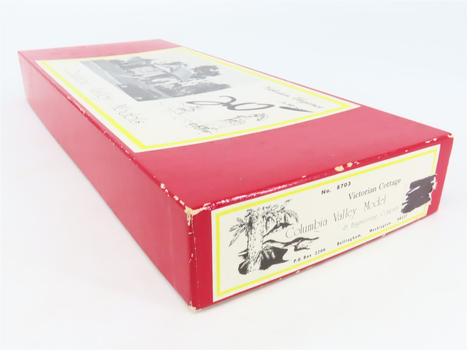 HO 1/87 Scale Columbia Valley Models Craftsman Kit #8703 Victorian Cottage