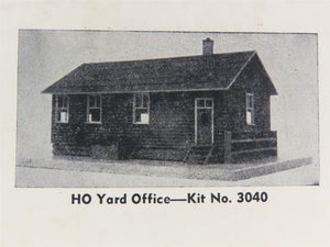 HO 1/87 Scale Suncoast Arvid L. Anderson Craftsman Kit #3040 Yard Office