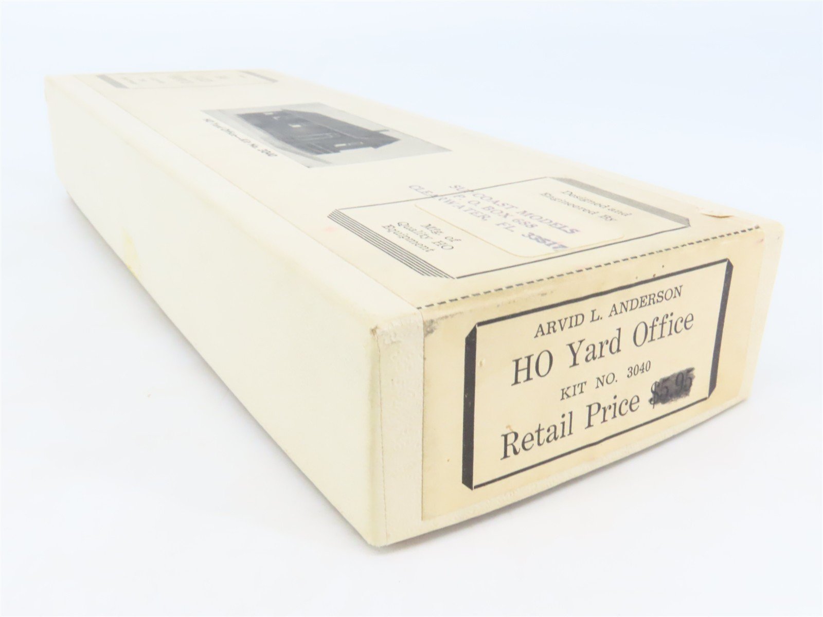 HO 1/87 Scale Suncoast Arvid L. Anderson Craftsman Kit #3040 Yard Office