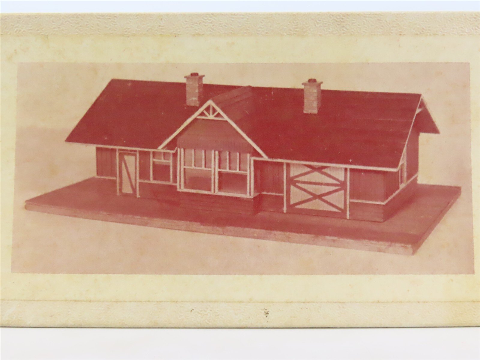 HO 1/87 Scale Arvid L. Anderson Craftsman Kit #3000 Depot
