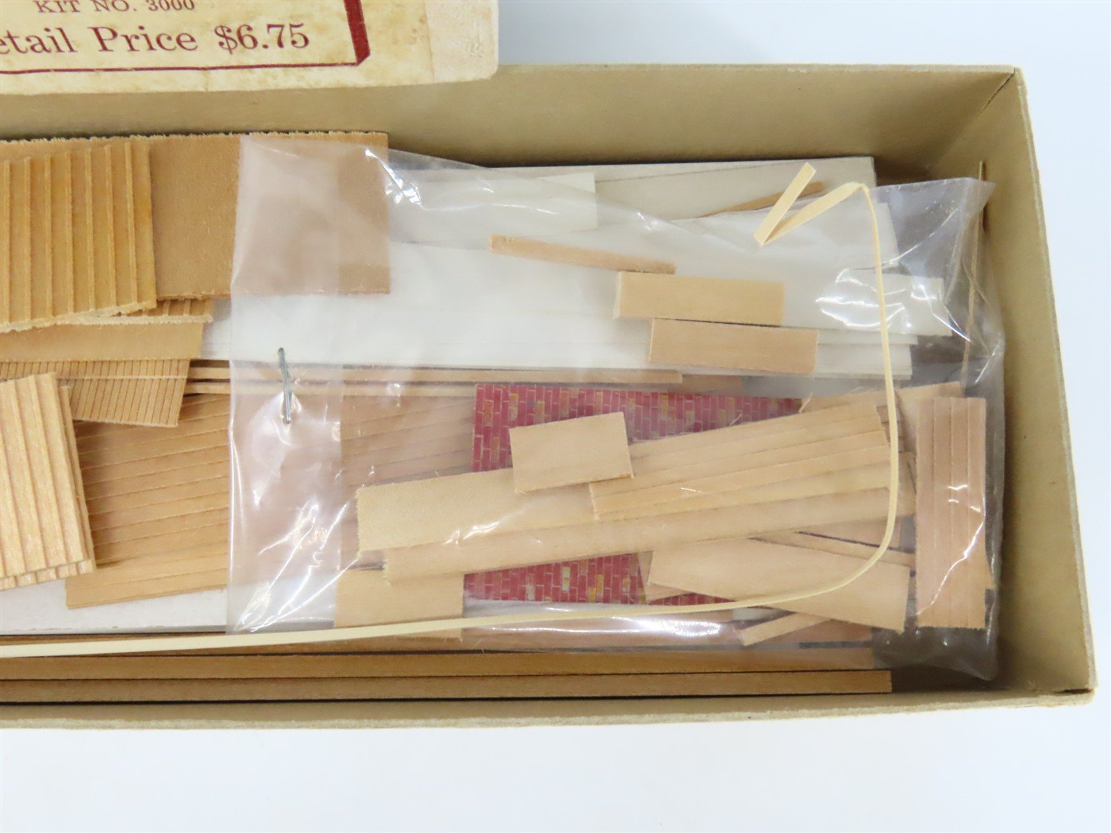 HO 1/87 Scale Arvid L. Anderson Craftsman Kit #3000 Depot