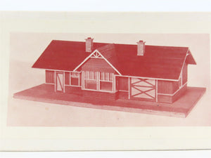 HO 1/87 Scale Arvid L. Anderson Craftsman Kit #3000 Depot