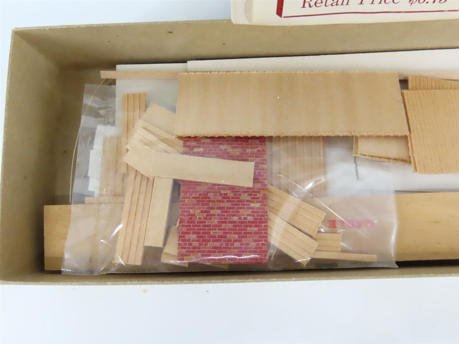 HO 1/87 Scale Arvid L. Anderson Craftsman Kit #3000 Depot