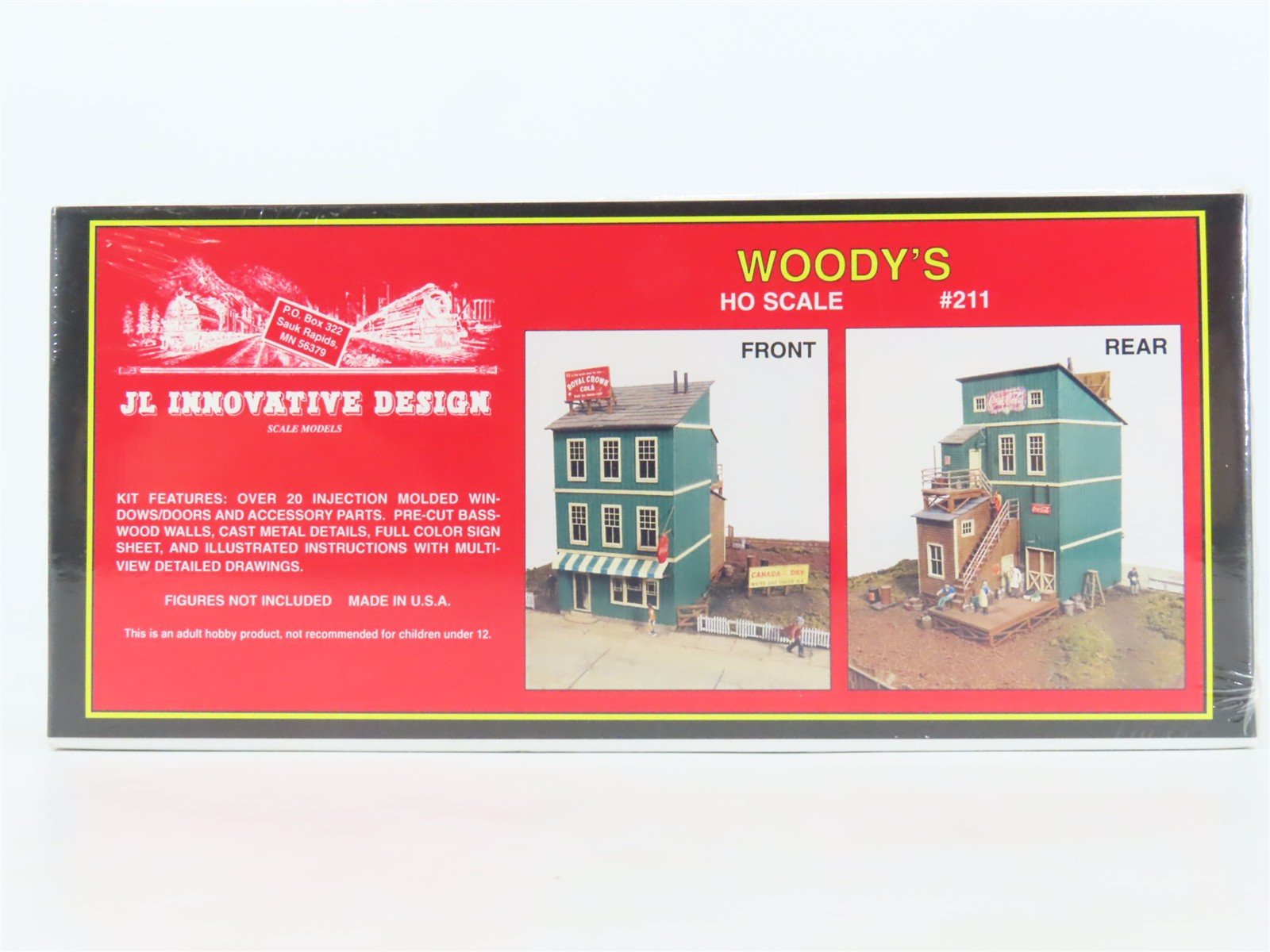 HO 1/87 Scale JL Innovative Design Kit #211 Woody's - SEALED