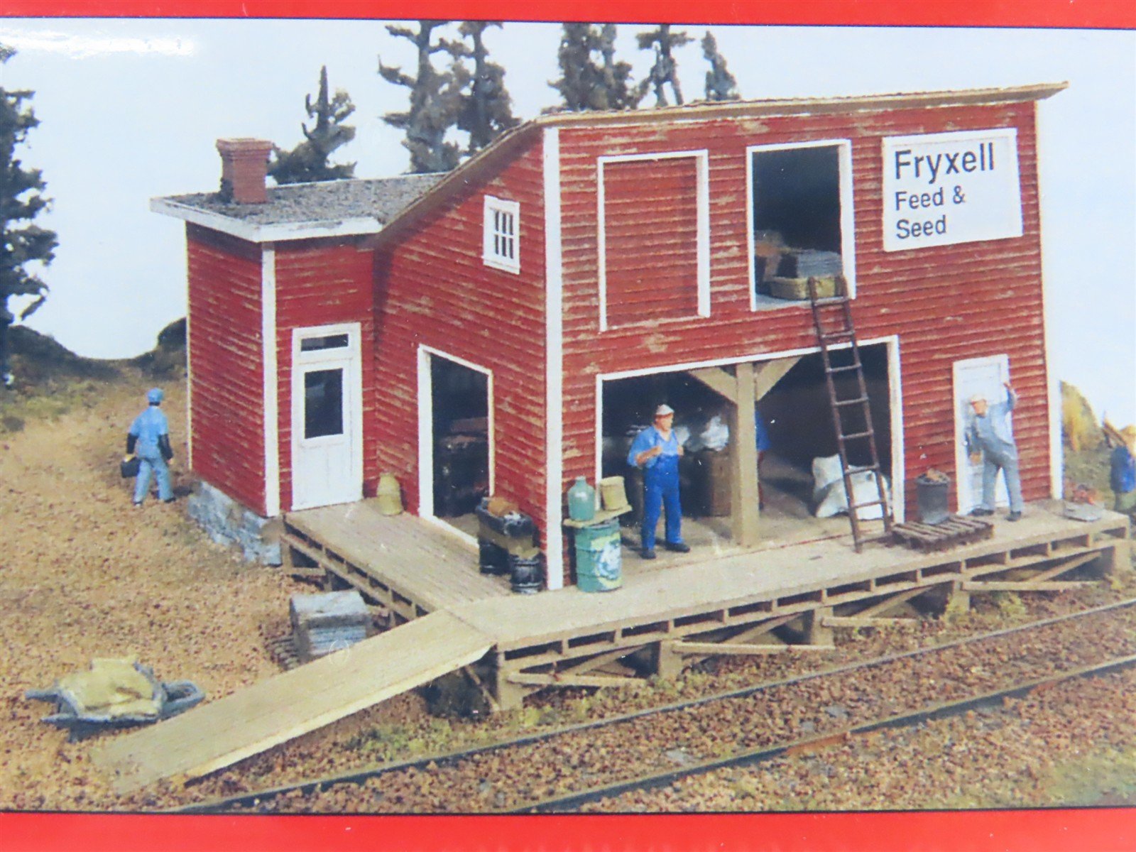 HO Scale JL Innovative Design Craftsman Kit #181 Fryxell Feed & Seed - SEALED