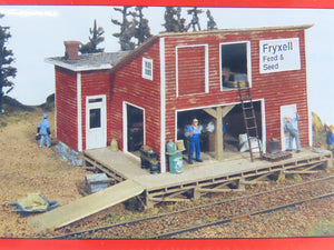 HO Scale JL Innovative Design Craftsman Kit #181 Fryxell Feed & Seed - SEALED