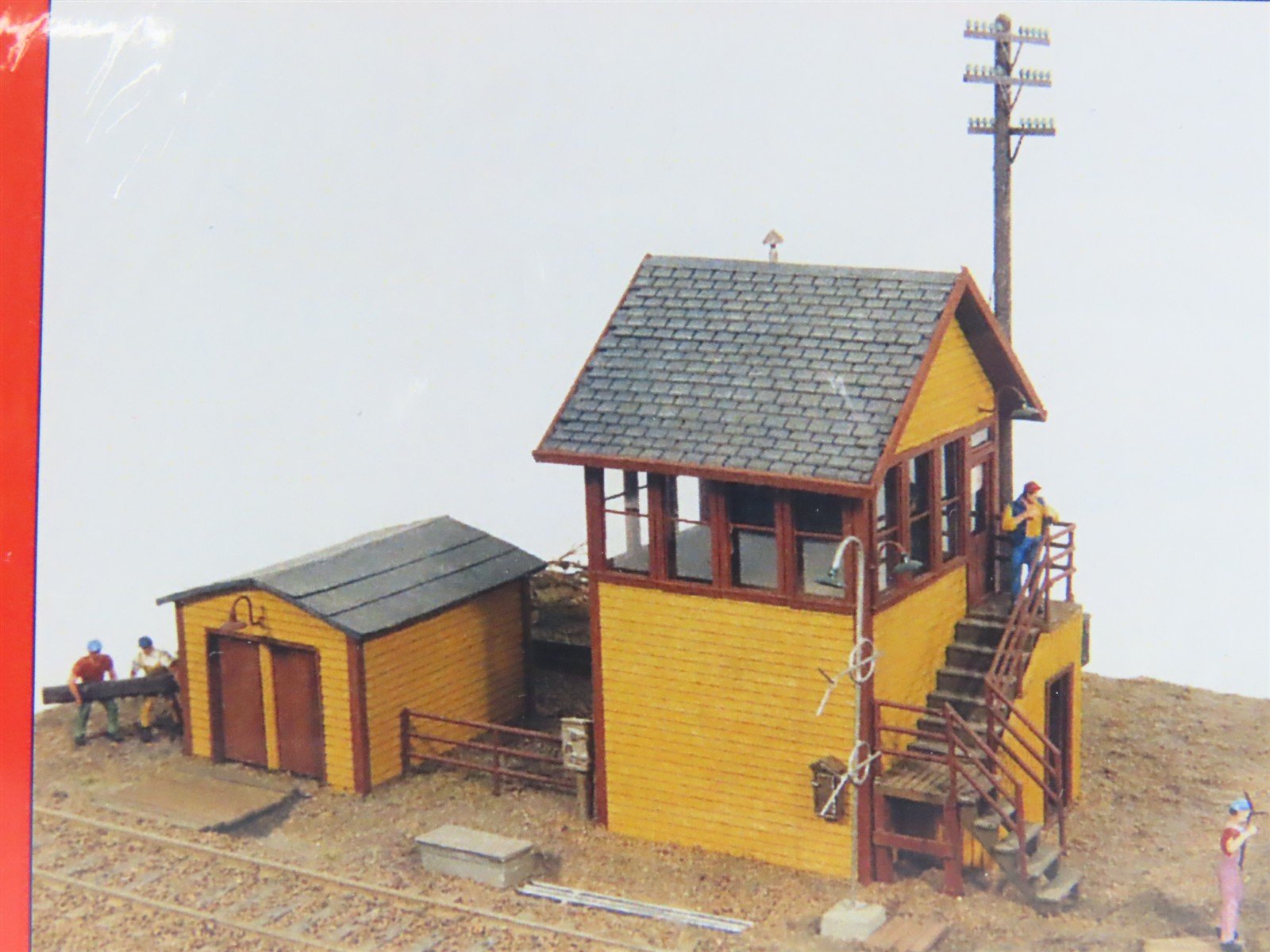 HO Scale JL Innovative Design Craftsman Kit #291 Bagwell Junction Tower - SEALED
