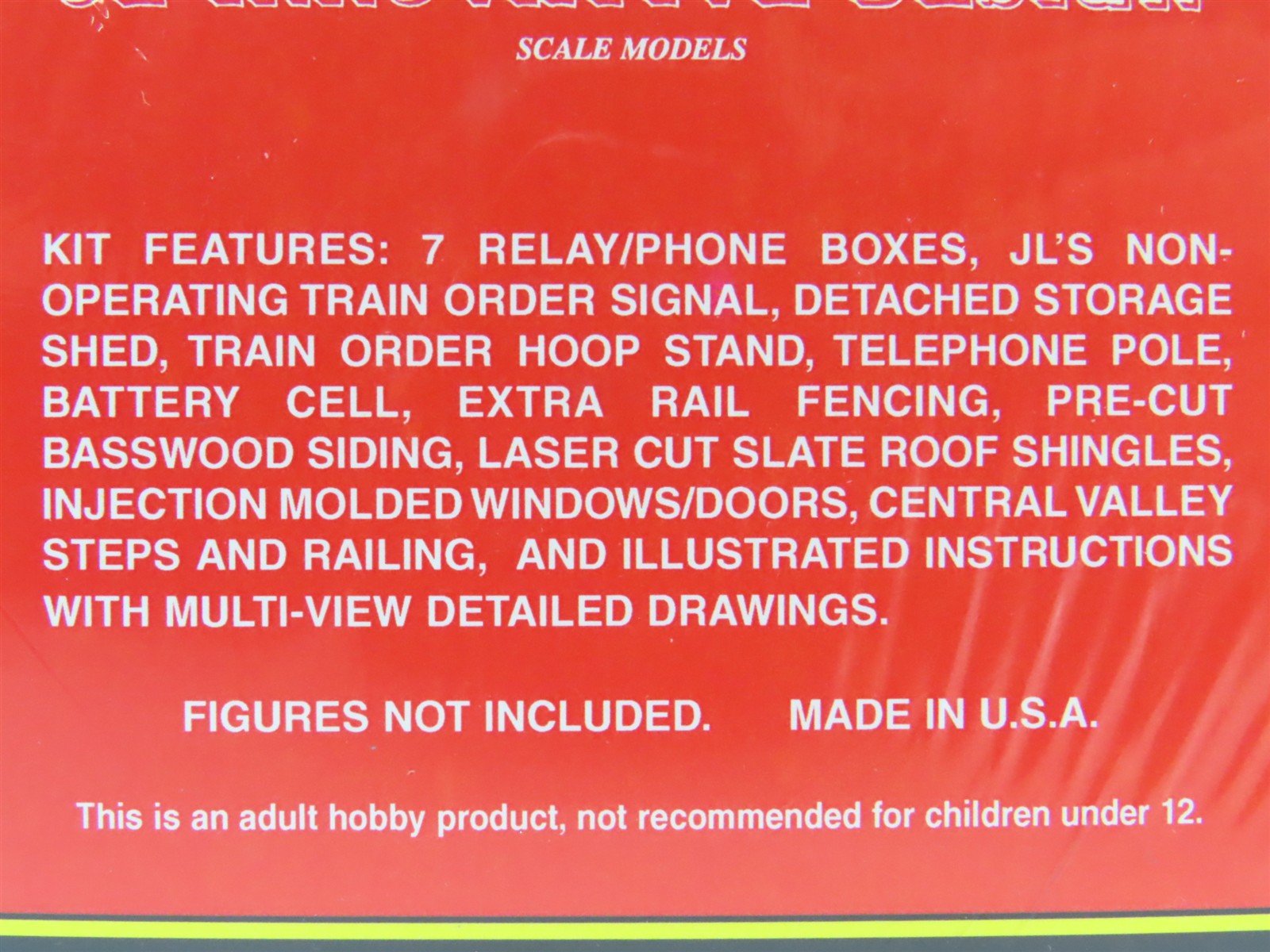 HO Scale JL Innovative Design Craftsman Kit #291 Bagwell Junction Tower - SEALED