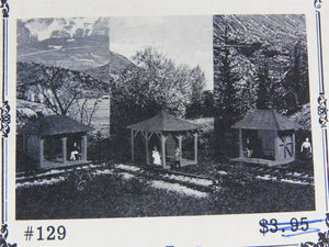 HO 1/87 Scale Timberline Models Craftsman Kit #129 D&IM Shelters