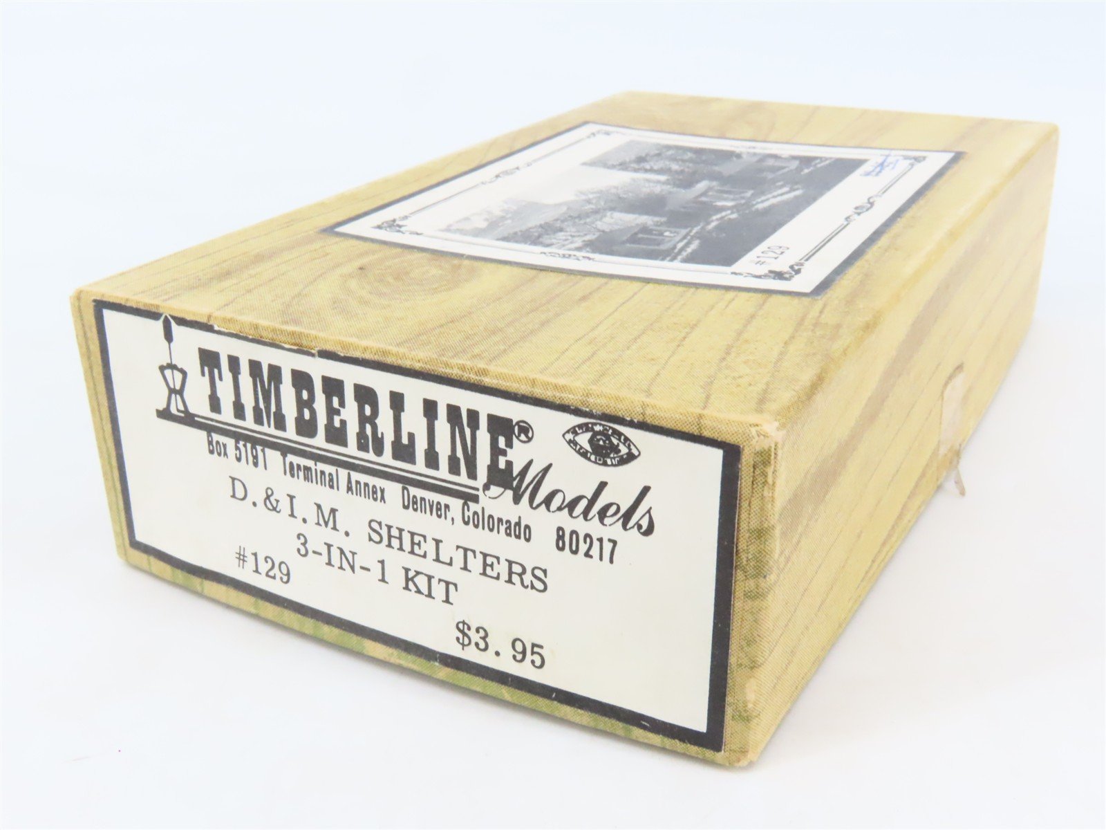 HO 1/87 Scale Timberline Models Craftsman Kit #129 D&IM Shelters