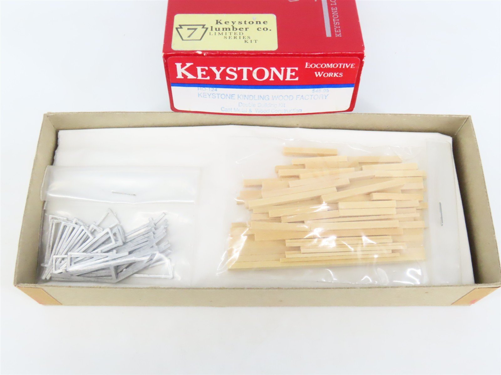 HO 1/87 Scale Keystone Craftsman Kit #HO-124 Keystone Kindling Wood Factory