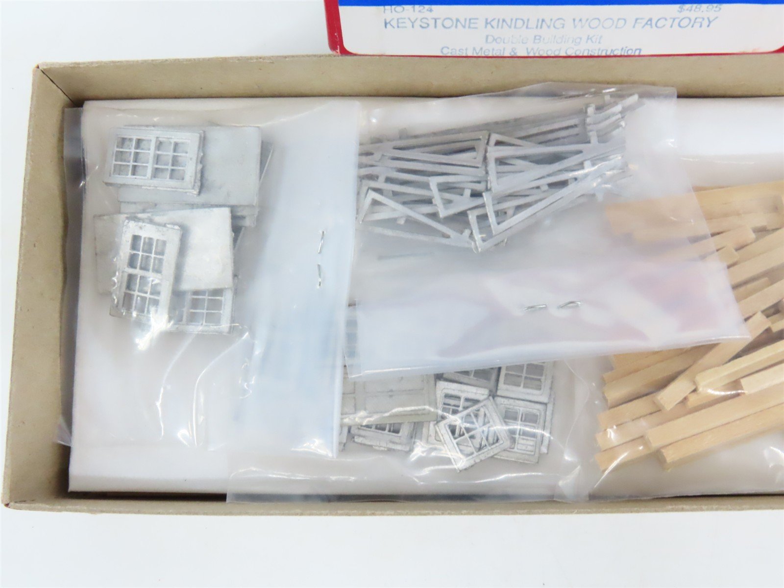 HO 1/87 Scale Keystone Craftsman Kit #HO-124 Keystone Kindling Wood Factory