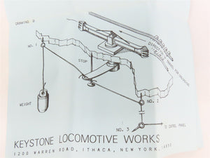 HO 1/87 Scale Keystone Locomotive Works Kit #102 Working Jill-Poke Log Unloader