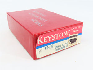 HO 1/87 Scale Keystone Locomotive Works Kit #102 Working Jill-Poke Log Unloader