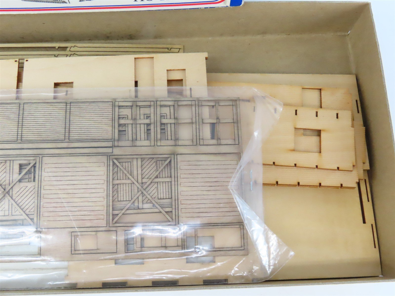 HO Scale American Model Builders LaserKit #704 Lineside Transfer Depot/Warehouse