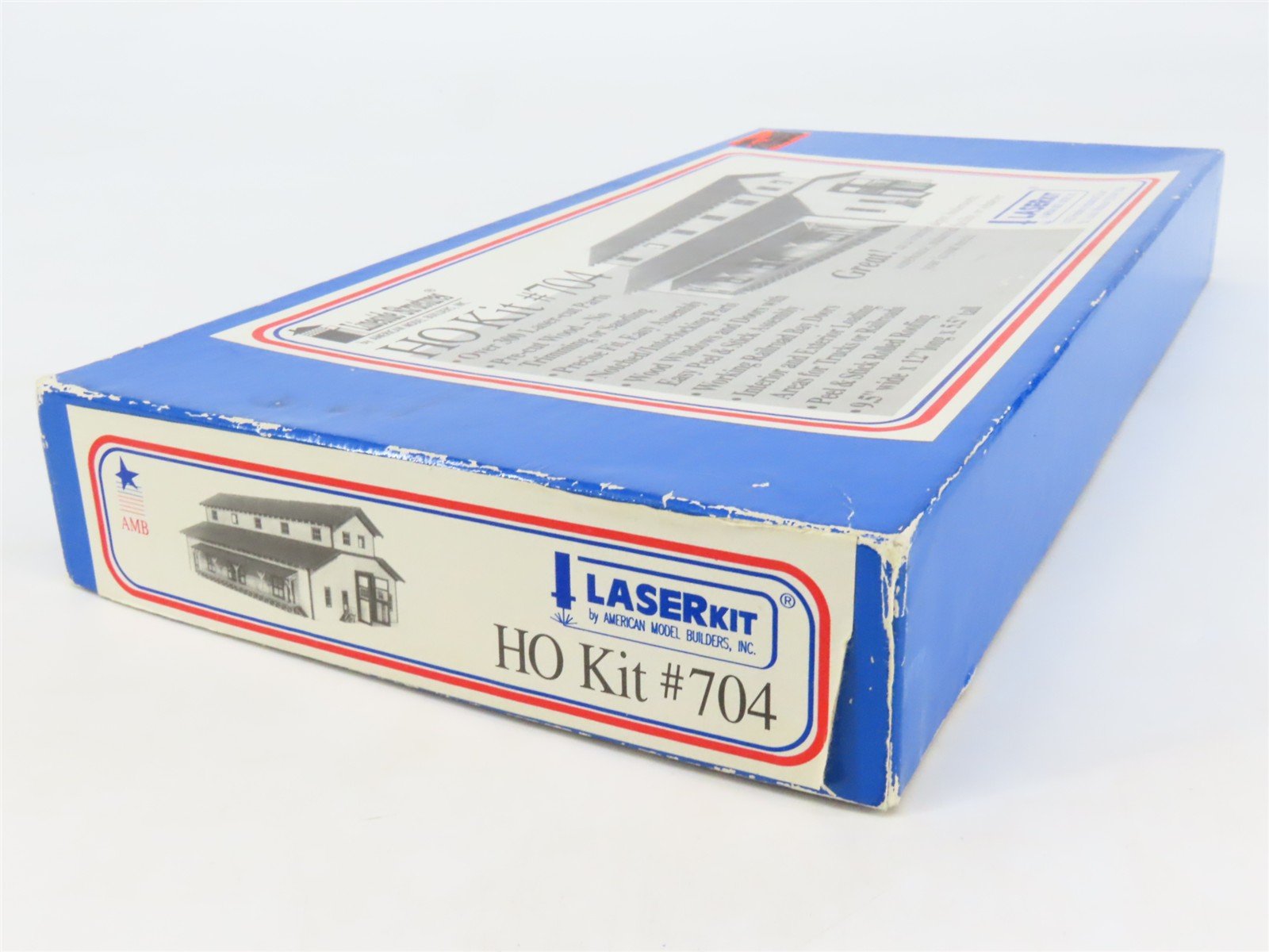 HO Scale American Model Builders LaserKit #704 Lineside Transfer Depot/Warehouse