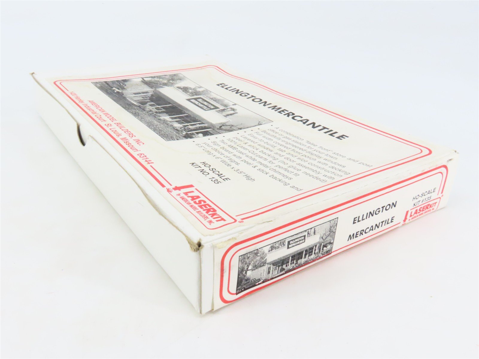 HO 1/87 Scale American Model Builders LaserKit #135 Ellington Mercantile