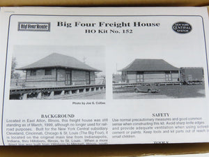 HO 1/87 Scale American Model Builders LaserKit #152 Big Four Freight House
