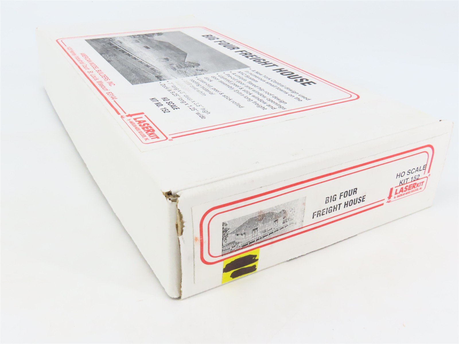 HO 1/87 Scale American Model Builders LaserKit #152 Big Four Freight House