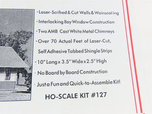 HO American Model Builders LaserKit #127 UP Standard 24' x 64' Depot - SEALED