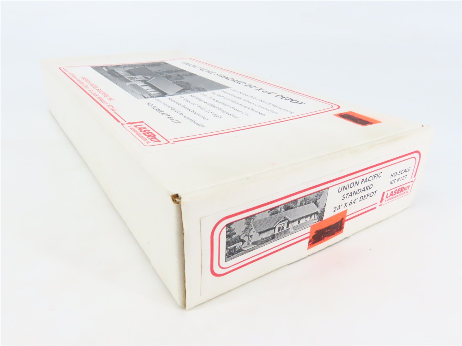 HO American Model Builders LaserKit #127 UP Standard 24' x 64' Depot - SEALED