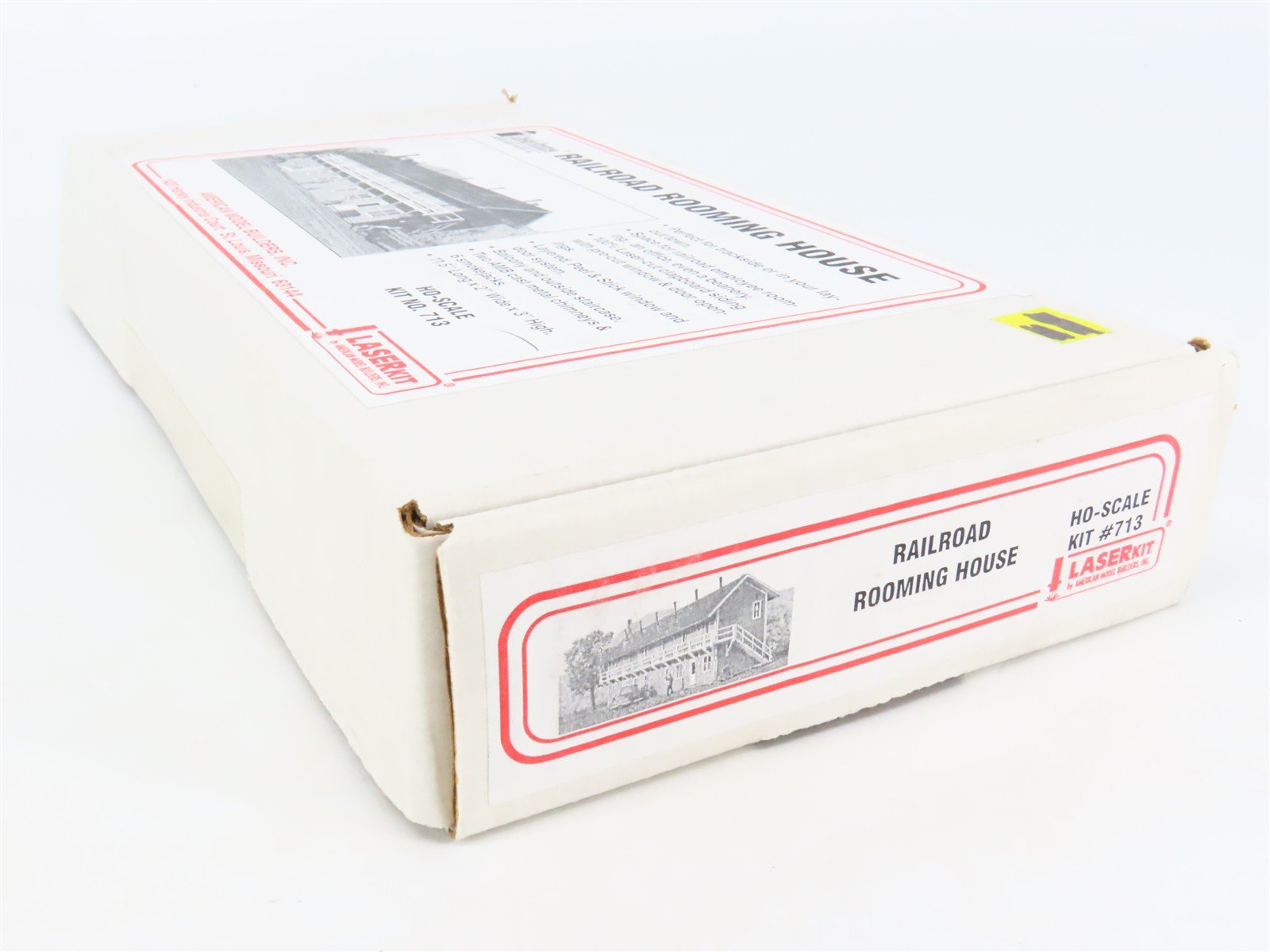HO Scale American Model Builders LaserKit #713 Lineside Railroad Rooming House
