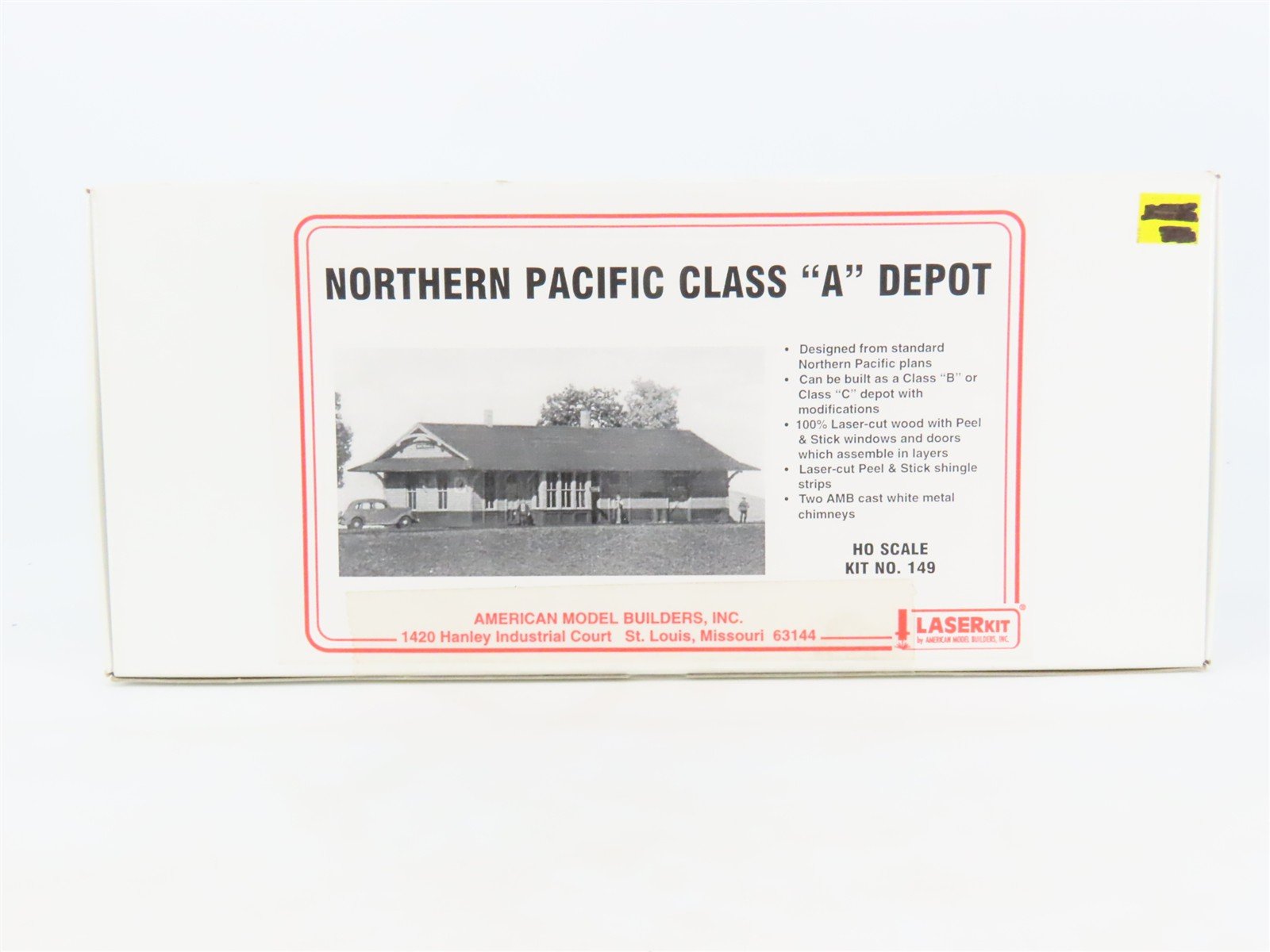 HO 1/87 Scale American Model Builders LaserKit #149 NP Class 