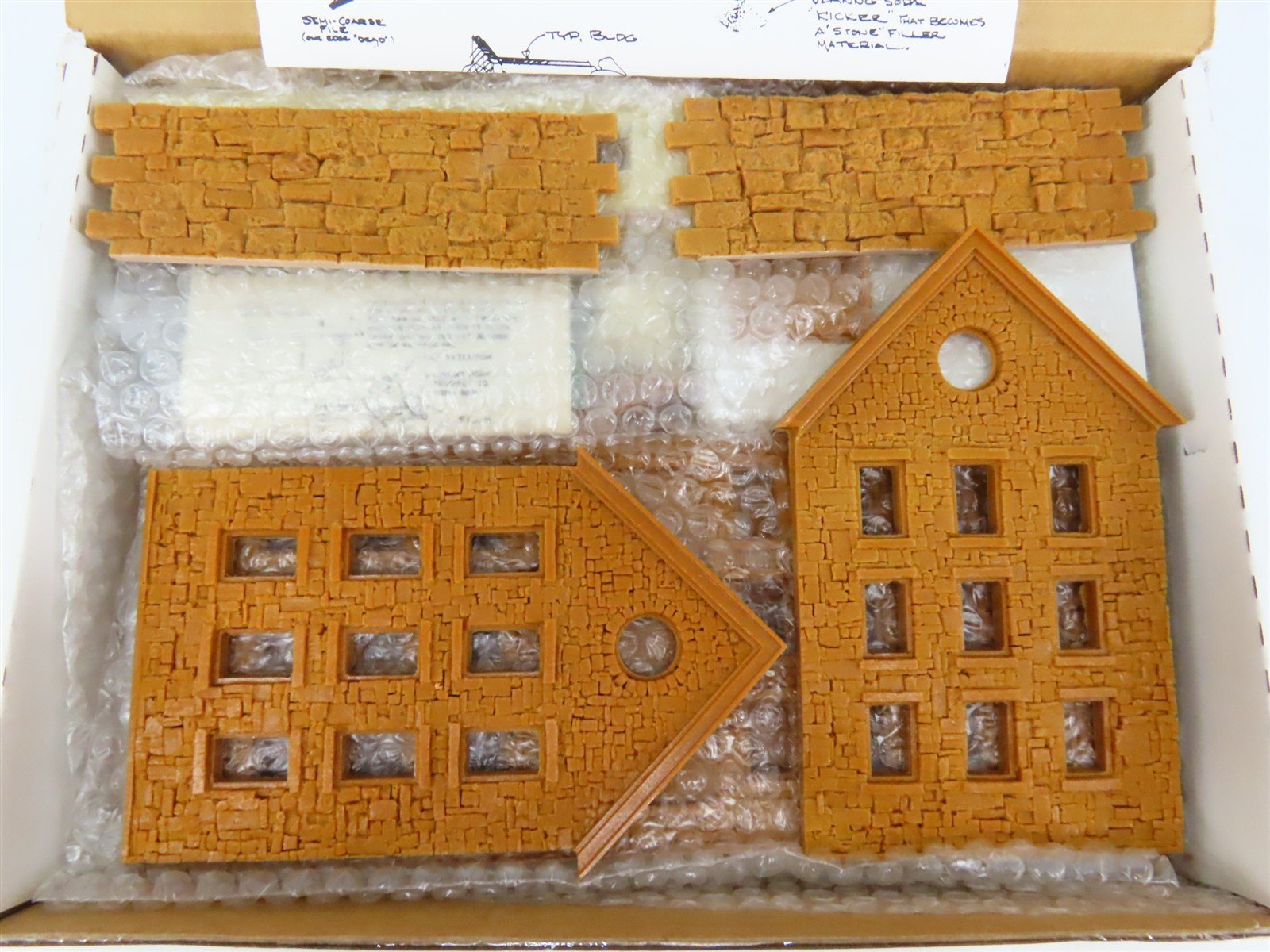 HO 1/87 Scale Railway Design Associates Resin Kit #1003 Hermanson Woolen Mill