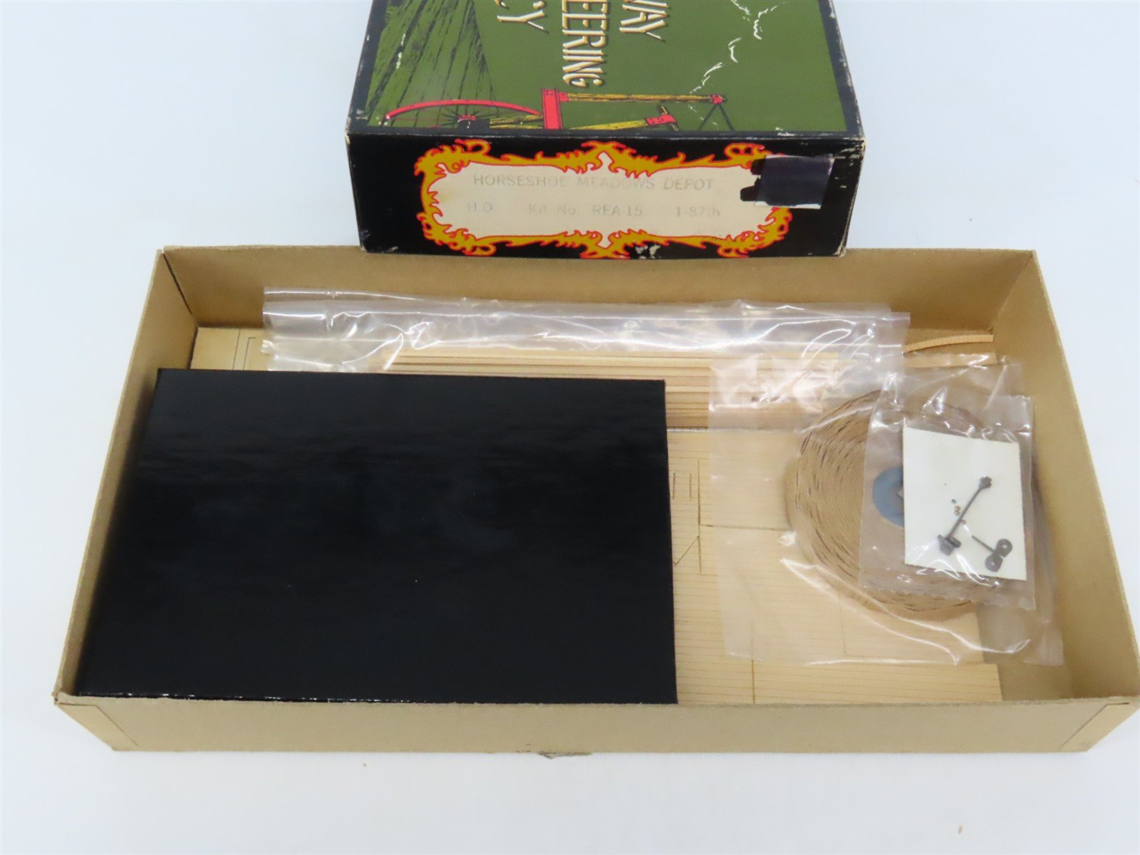 HO 1/87 Railway Engineering Agency Craftsman Kit #REA-15 Horseshoe Meadows Depot