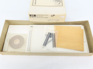 HO 1/87 Historical Scale Miniatures HSM Craftsman Kit #FS-18 1861 Fire Station