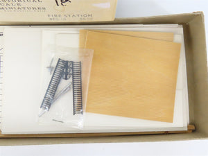 HO 1/87 Historical Scale Miniatures HSM Craftsman Kit #FS-18 1861 Fire Station